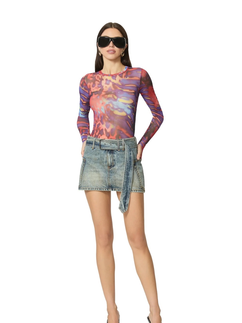 Kaylee Top - Cobalt Scale